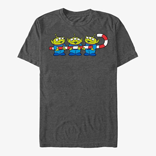 T-shirt Merch Disney Toy Story - Cane Do Attitude Unisex T-Shirt Dark Heather Grey