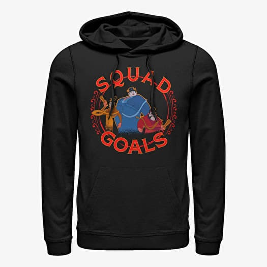 Sweat-shirt Merch Disney Mulan - Squad Goals Unisex Hoodie Black