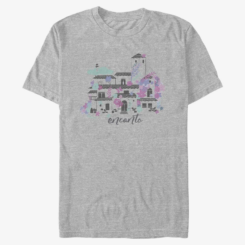 majice kratkih rukava Merch Disney Encanto - Home Unisex T-Shirt Heather Grey