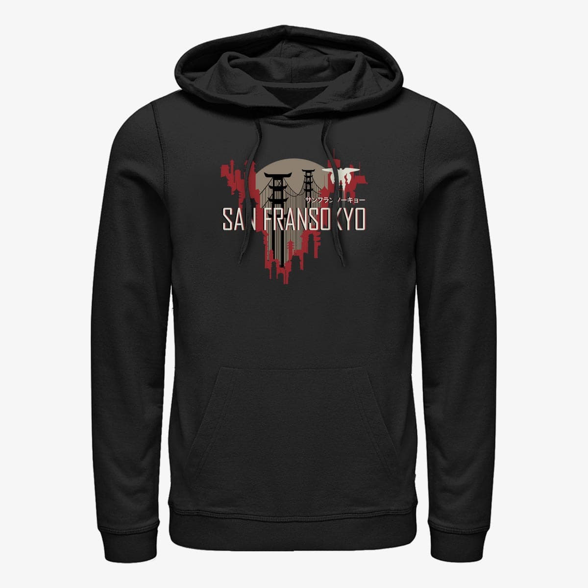Hoodies and sweatshirts  Merch Disney Big Hero 6 Series - San Fransokyo Visit Unisex Hoodie Black