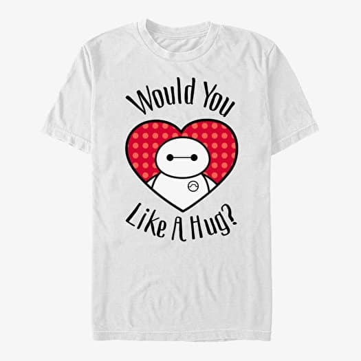 Majica Merch Disney Big Hero 6 Movie - Hugs All Around Unisex T-Shirt White