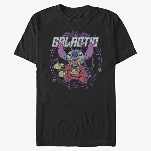 T-shirt Merch Disney Lilo & Stitch - Spaced Dads Unisex T-Shirt Black