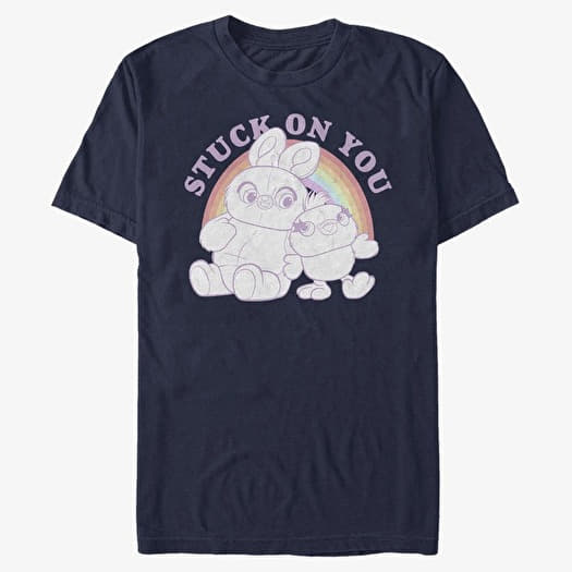 T-shirt Merch Disney Toy Story 4 - Rainbow Pals Unisex T-Shirt Navy Blue