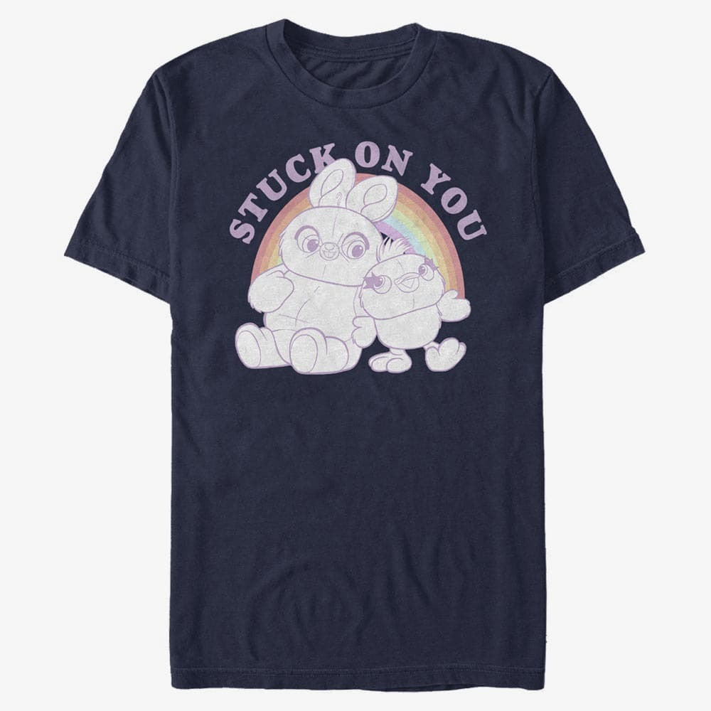 T-särgid Merch Disney Toy Story 4 - Rainbow Pals Unisex T-Shirt Navy Blue