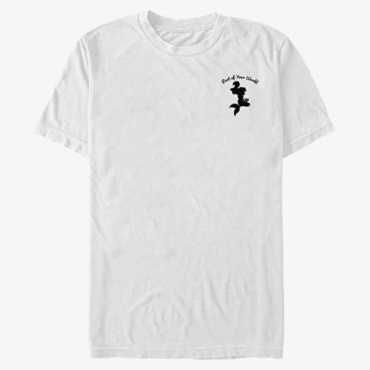 T-shirt Merch Disney The Little Mermaid - Mermaid World Unisex T-Shirt White