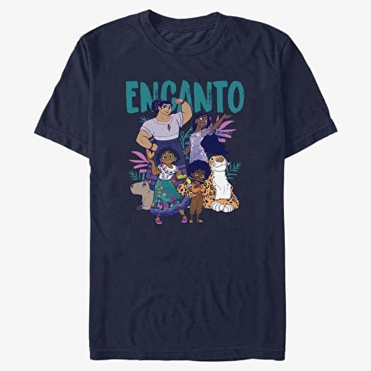 Póló Merch Disney Encanto - Encanto Together Unisex T-Shirt Navy Blue
