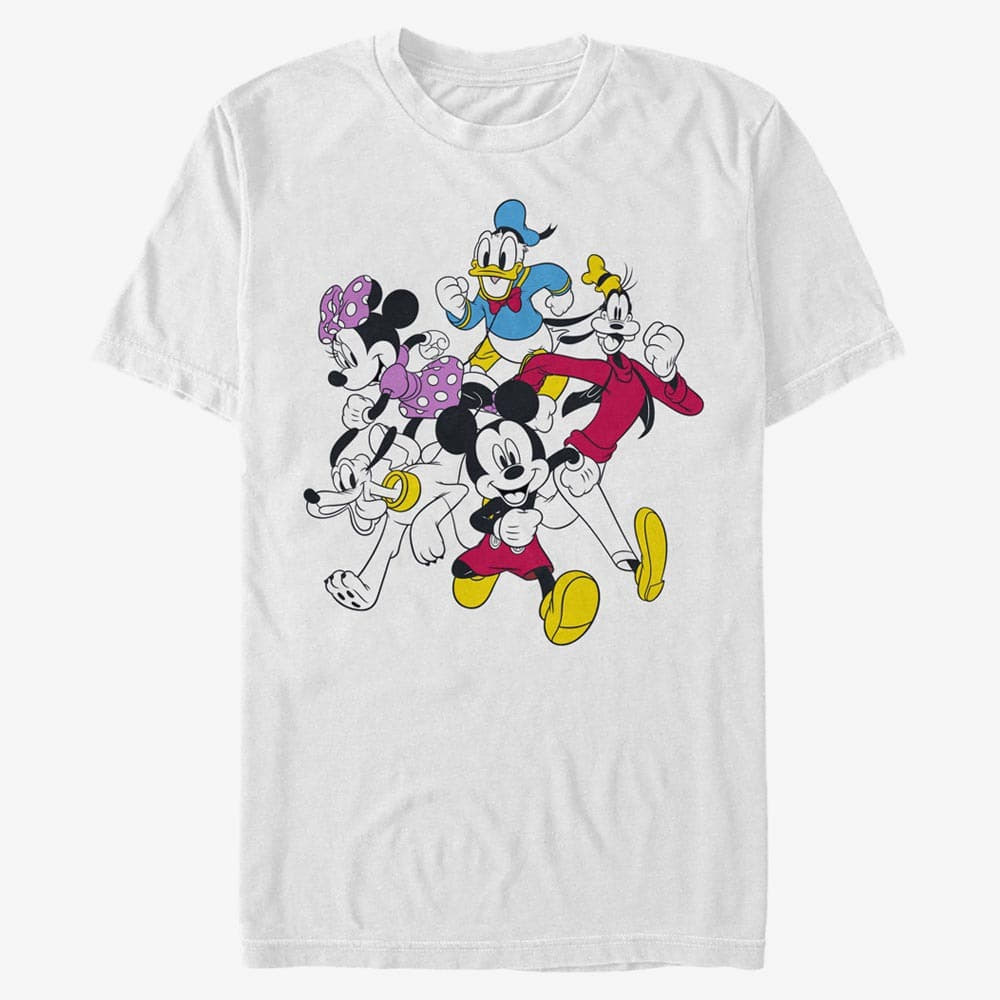 T-shirts Merch Disney Classic Mickey - MICKEY AND FRIENDS Unisex T-Shirt White