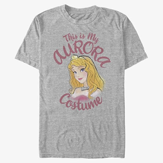 T-shirt Merch Disney Sleeping Beauty - Aurora Costume Unisex T-Shirt Heather Grey