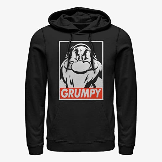 Mikina Merch Disney Snow White - Grumps Unisex Hoodie Black