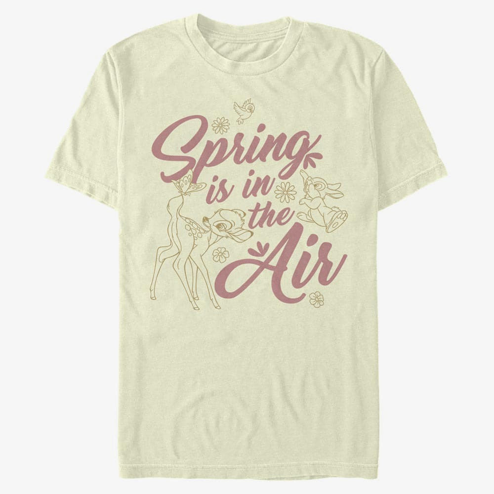   Μπλούζες Merch Disney Bambi - Spring Forest Unisex T-Shirt Natural