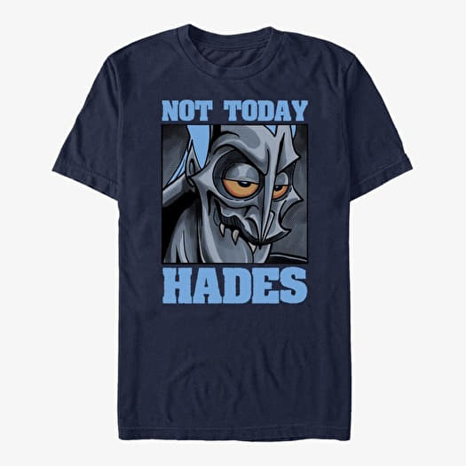 T-shirt Merch Disney Hercules - HADES TODAY Unisex T-Shirt Navy Blue