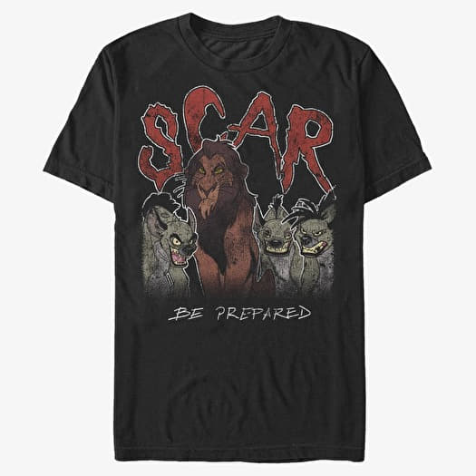 T-shirt Merch Disney Lion King - Scar and the Hyenas Unisex T-Shirt Black