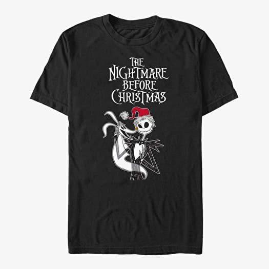 T-shirt Merch Disney Nightmare Before Christmas - NIGHTMARE BEFORE XMAS Unisex T-Shirt Black