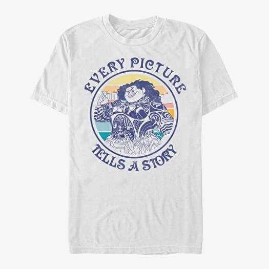 T-shirt Merch Disney Moana - Pua Overlayed Unisex T-Shirt White