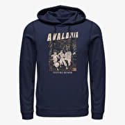 Merch Disney Strange World - Travel Line Art Unisex Hoodie Navy Blue