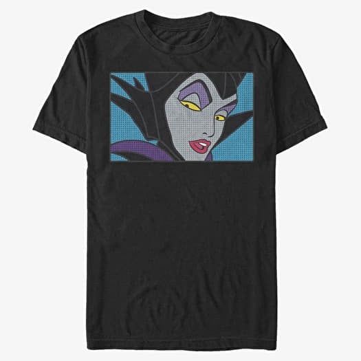 T-shirt Merch Disney Sleeping Beauty - Maleficent Eyes Unisex T-Shirt Black