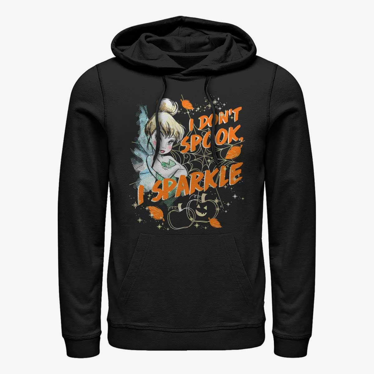 Толстовки та реглани Merch Disney Peter Pan - Sparkle not Spook Unisex Hoodie Black