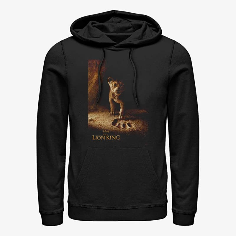 Світшот Merch Disney Lion King - Simba Poster Unisex Hoodie Black