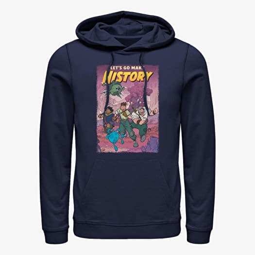 Mikina Merch Disney Strange World - History Unisex Hoodie Navy Blue