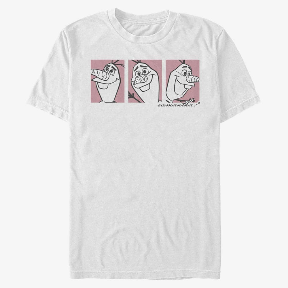 majice kratkih rukava Merch Disney Frozen 2 - Samantha Unisex T-Shirt White