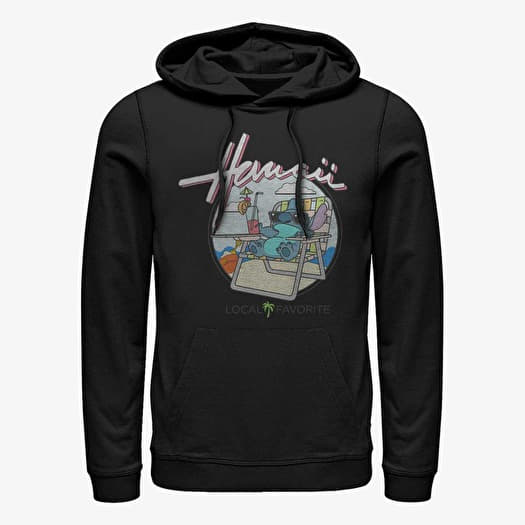Sweatshirt Merch Disney Lilo & Stitch - LOCAL FAVORITE Unisex Hoodie Black
