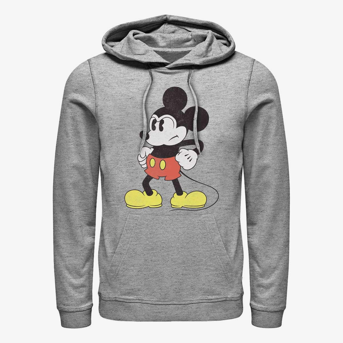 Felpe Merch Disney Classic Mickey - Mightiest Mouse Unisex Hoodie Heather Grey