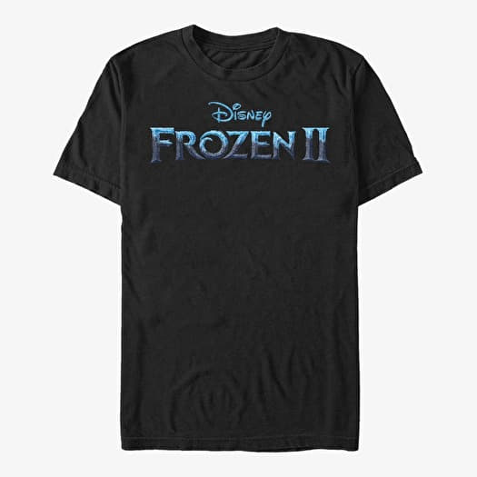 Maglietta Merch Disney Frozen 2 - Frozen 2 Logo Unisex T-Shirt Black