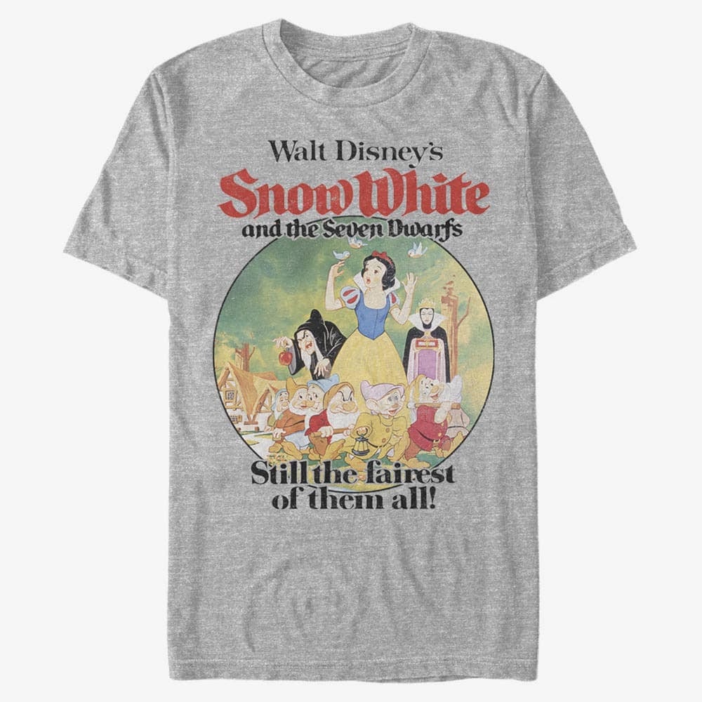 Camisetas Merch Disney Snow White - Fair Times Unisex T-Shirt Heather Grey
