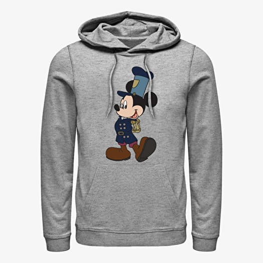 Sweatshirt Merch Disney Classic Mickey - Mickey Steampunk Unisex Hoodie Heather Grey