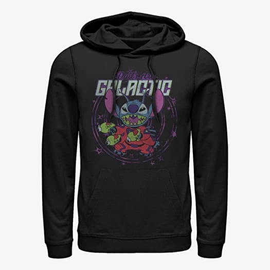 Sweatshirt Merch Disney Lilo & Stitch - Spaced Dads Unisex Hoodie Black
