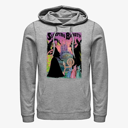Sweatshirt Merch Disney Sleeping Beauty - Sleeping Beauty Poster Unisex Hoodie Heather Grey