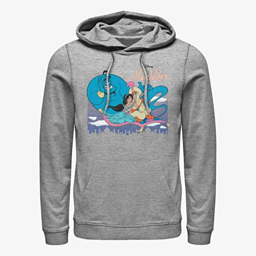 Mikina Merch Disney Aladdin - ALADDIN CLASSIC Unisex Hoodie Heather Grey