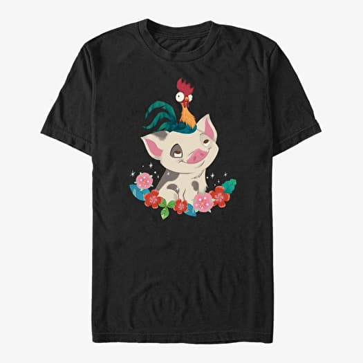 T-shirt Merch Disney Moana - Tropical Buddies Unisex T-Shirt Black