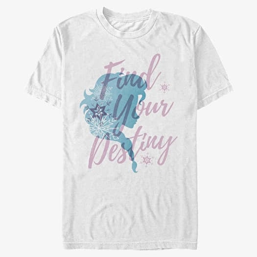 Majica Merch Disney Frozen - Destiny Sil Elsa Unisex T-Shirt White