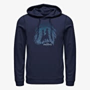 Merch Disney Frozen 2 - FROZEN2 SCENERY Unisex Hoodie Navy Blue
