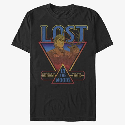 Camiseta Merch Disney Frozen 2 - Lost World Tour Unisex T-Shirt Black