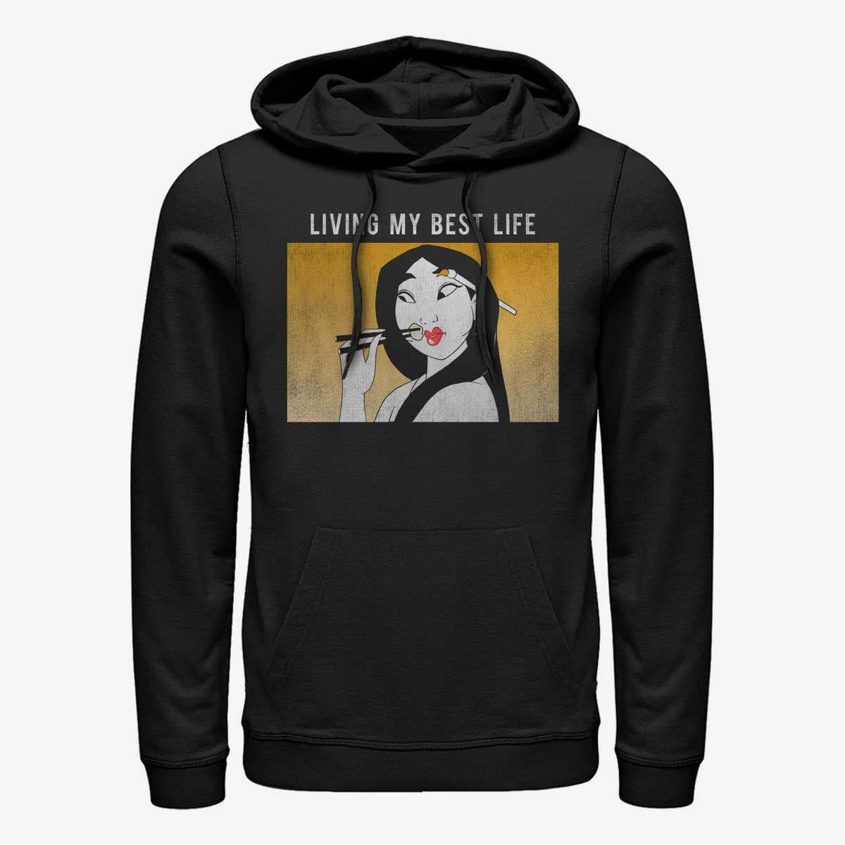 Толстовки та реглани Merch Disney Mulan - Mulan Meme Unisex Hoodie Black