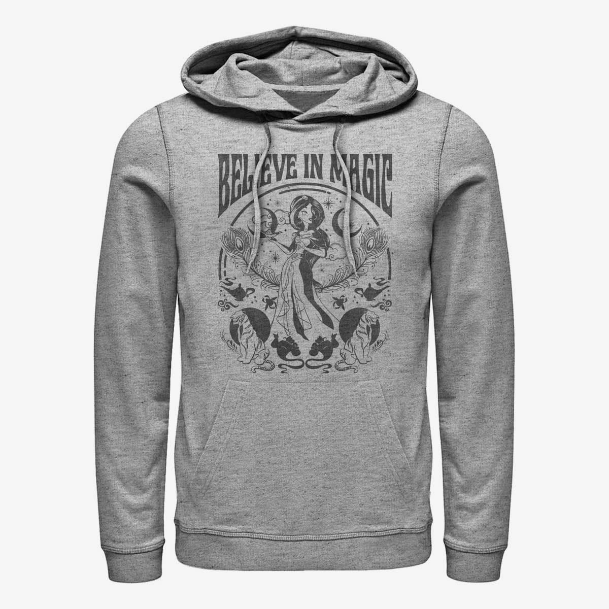 Hoodies and sweatshirts  Merch Disney Aladdin - JASMINE CELESTIAL Unisex Hoodie Heather Grey