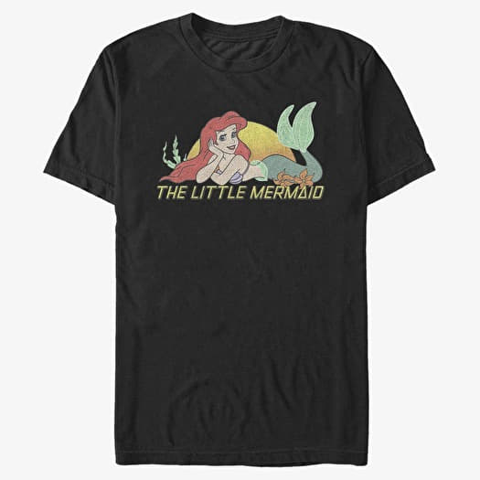 T-shirt Merch Disney The Little Mermaid - Tired Of Swimming Unisex T-Shirt Black