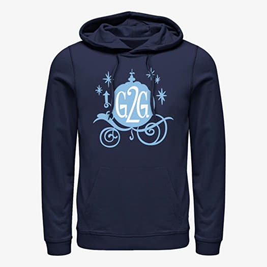 Sweat-shirt Merch Disney Wreck-It Ralph 2 - CINDERELLA Unisex Hoodie Navy Blue
