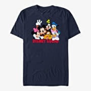 Merch Disney Mickey And Friends - Disney Squad Unisex T-Shirt Navy Blue