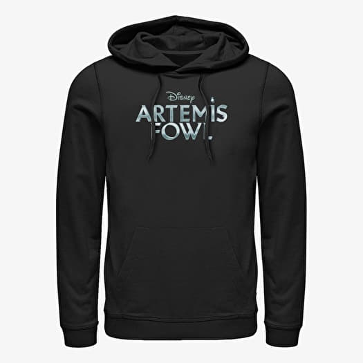 Sweatshirt Merch Disney Artemis Fowl - Holly Badge Unisex Hoodie Black