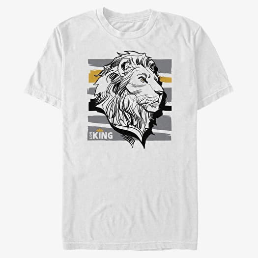 T-shirt Merch Disney Lion King - King Unisex T-Shirt White