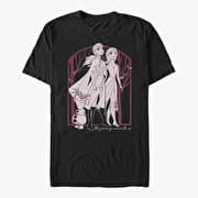 Merch Disney Frozen 2 - Forest Frame Unisex T-Shirt Black