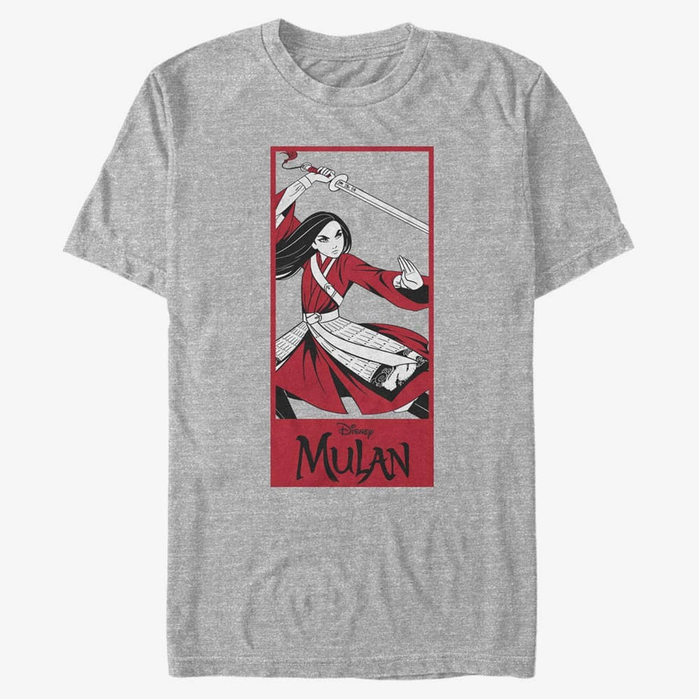 T-shirts Merch Disney Atlantis: The Lost Empire - Bold Spirit Unisex T-Shirt Heather Grey