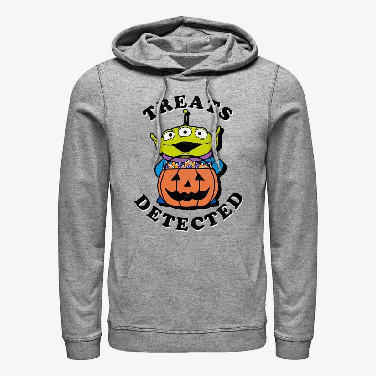 Kapuutsikud ja kampsunid Merch Disney Pixar Toy Story - Treats Detected Unisex Hoodie Heather Grey