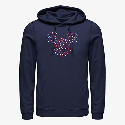 Merch Disney Classic Mickey - Stars and Ears Unisex Hoodie Navy Blue