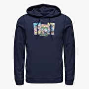 Merch Disney Lilo & Stitch - LILO STITCH TAROT Unisex Hoodie Navy Blue