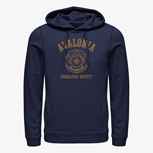 Mikina Merch Disney Strange World - Geographic Society Unisex Hoodie Navy Blue