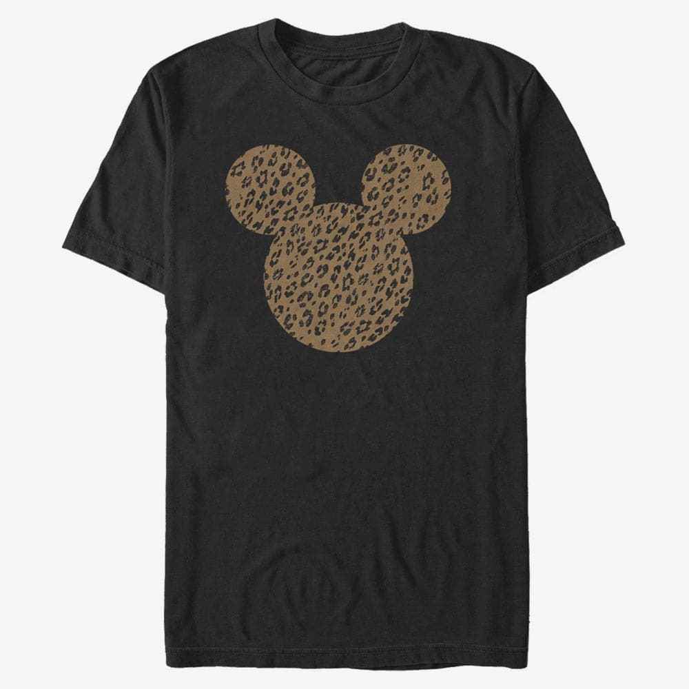 Magliette Merch Disney Classic Mickey - Cheetah Mouse Unisex T-Shirt Black